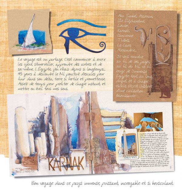 Carnet de voyage Egypte - Au fil du Nil